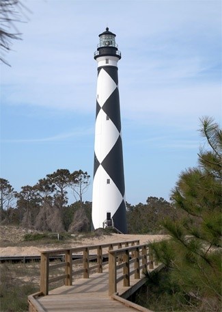 Photo:  Cape Lookout Lighthouse Southern Outer Banks of North Carolina US